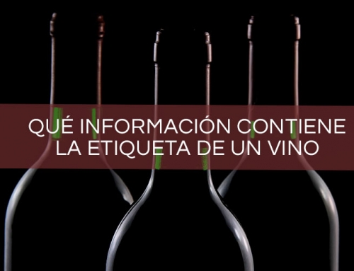 ¿Qué información contiene la etiqueta de un vino?